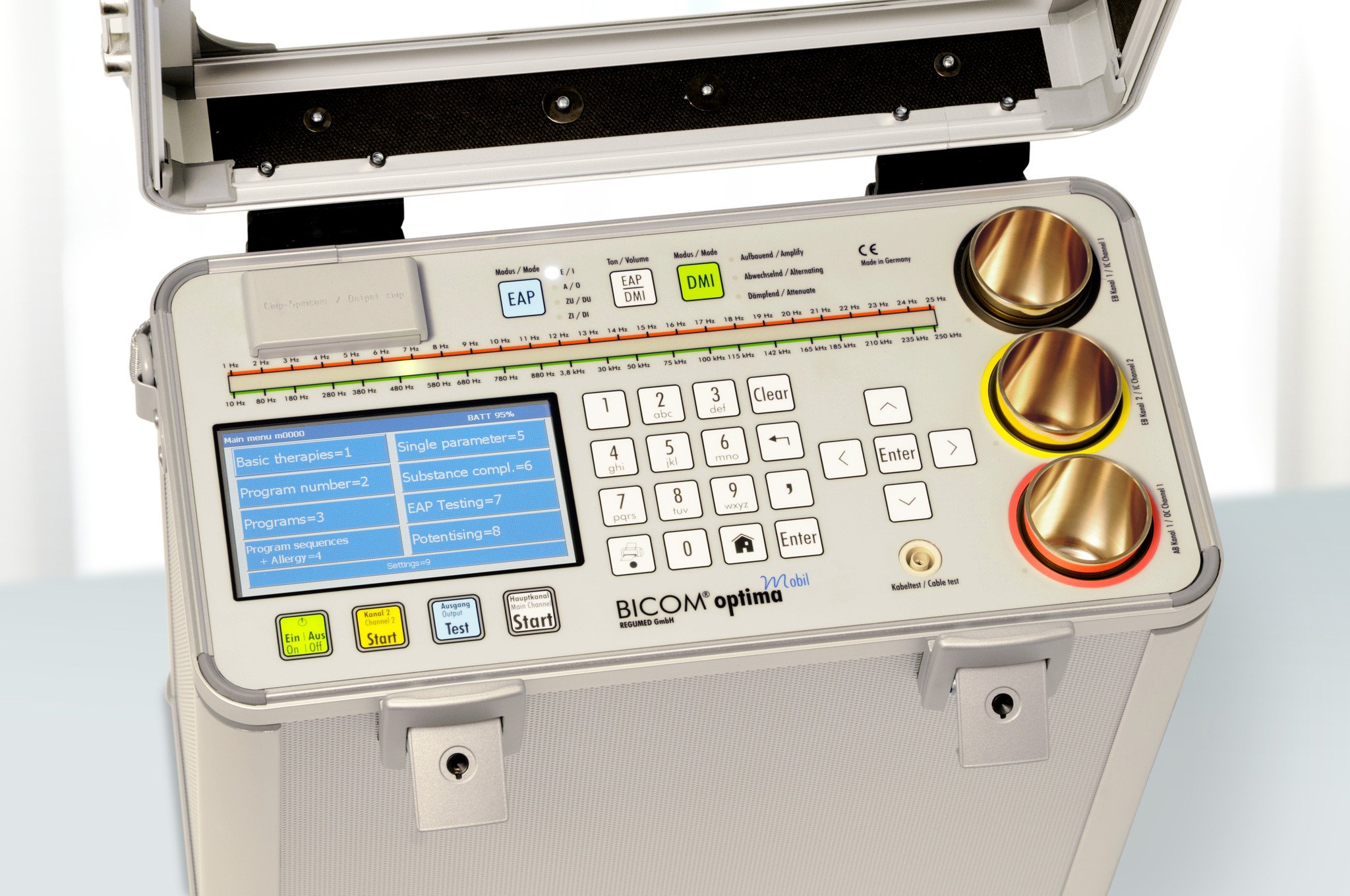 Bicom Optima Mobil  Device Latest BM34 v8 Model + Standard Accessories + Human Medicine Kits